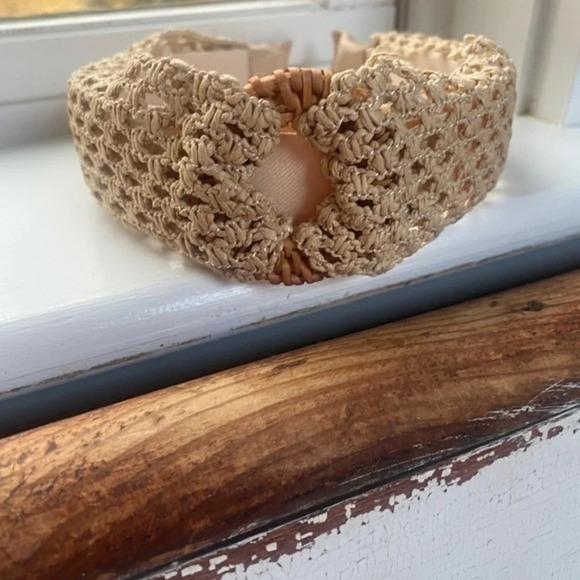 Anthropologie Woven Embellished Headband - Picture 3 of 4